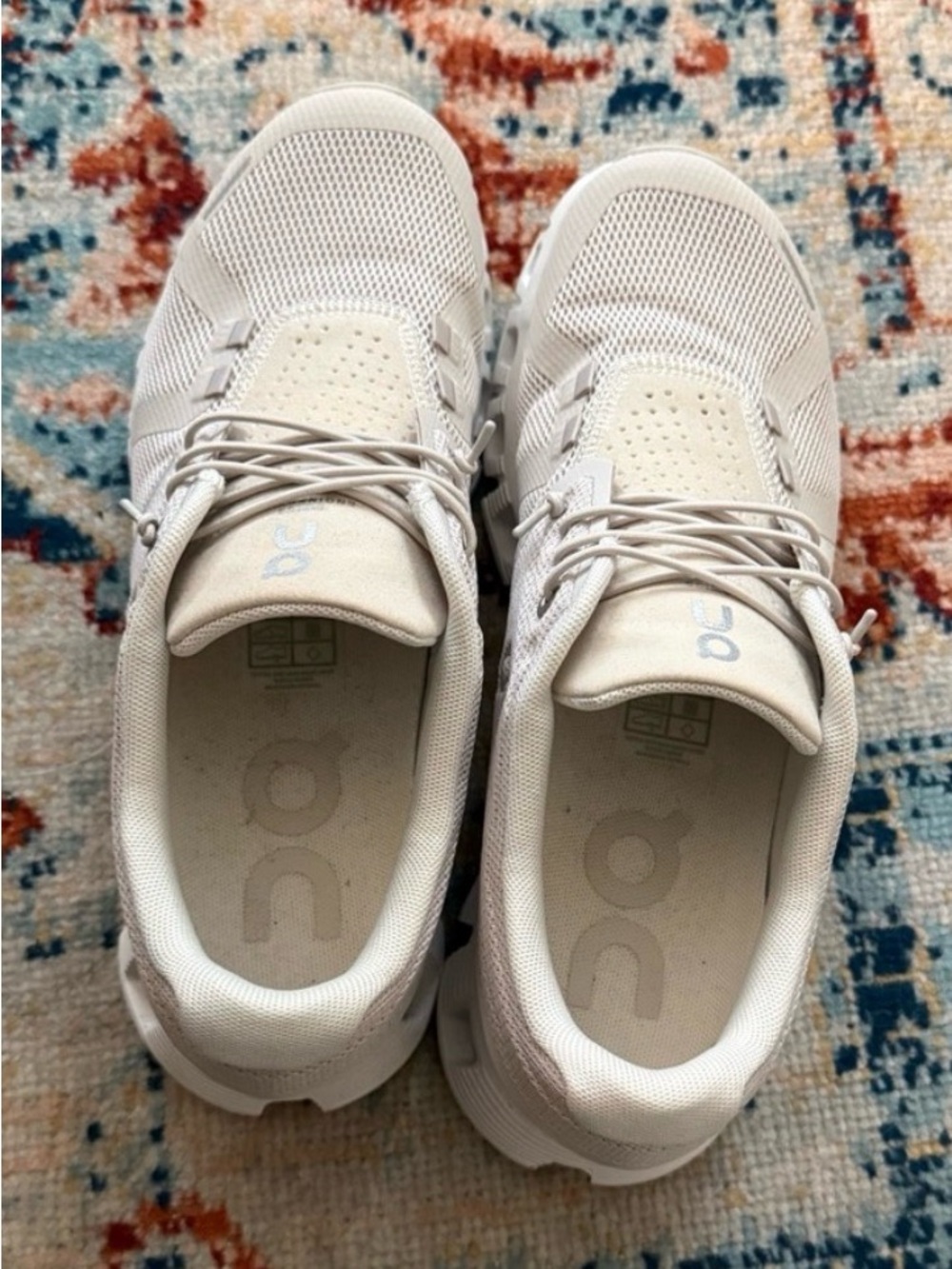 On Cloud Women's Athletic Shoe in White - Picture 2 of 2